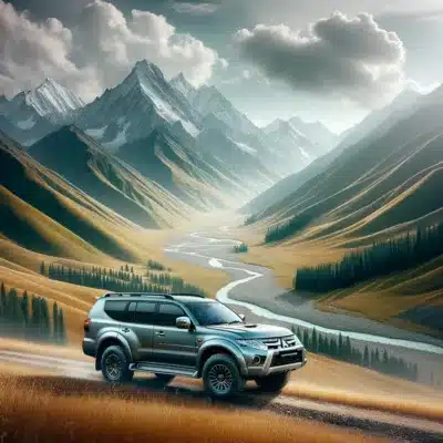 Moutain Passes in Kyrgyzstan